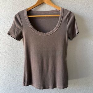 Classic Brown Women's Top